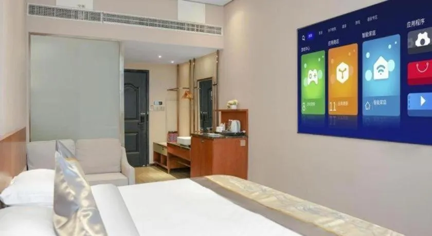 Bed in H Life Hotel (Shenzhen Sea World Branch)