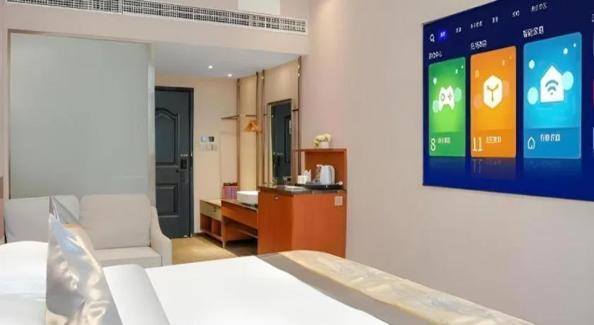 Bed in H Life Hotel (Shenzhen Sea World Branch)