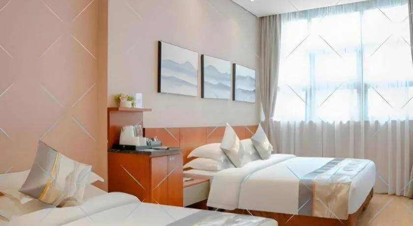 Bed in H Life Hotel (Shenzhen Sea World Branch)