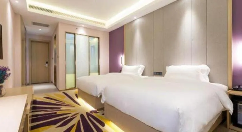 Bed in Lavande Hotels·Anyang Wojin Wanda Plaza