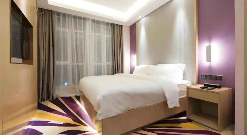 Bed in Lavande Hotels·Anyang Wojin Wanda Plaza