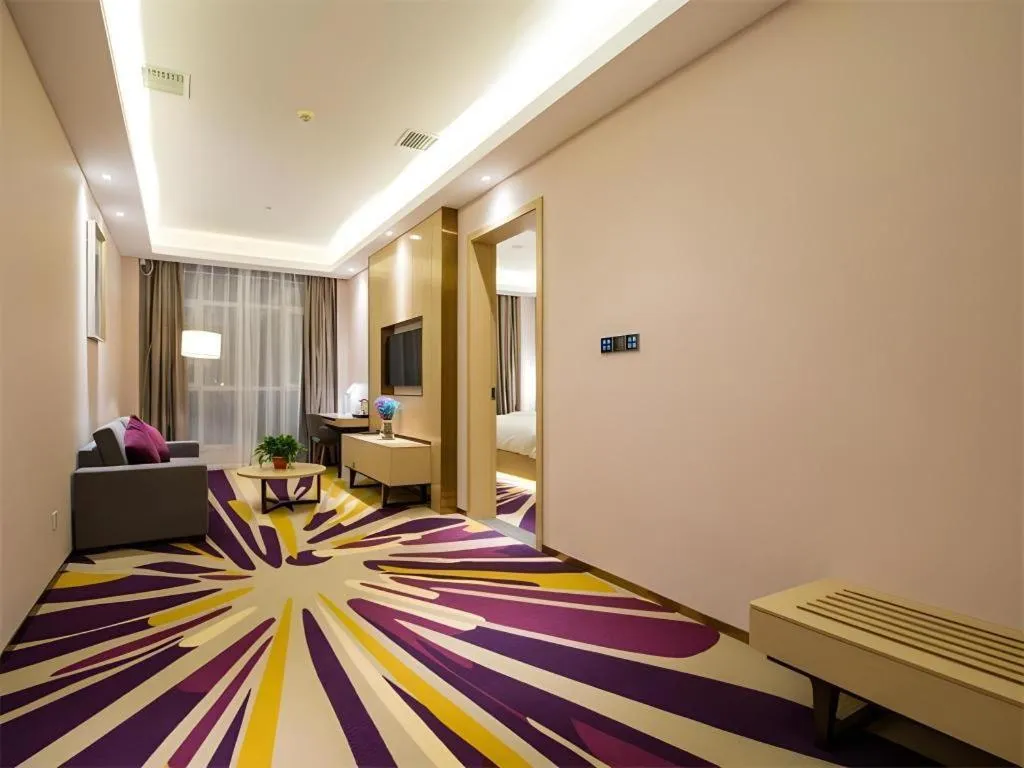Bed in Lavande Hotels·Anyang Wojin Wanda Plaza