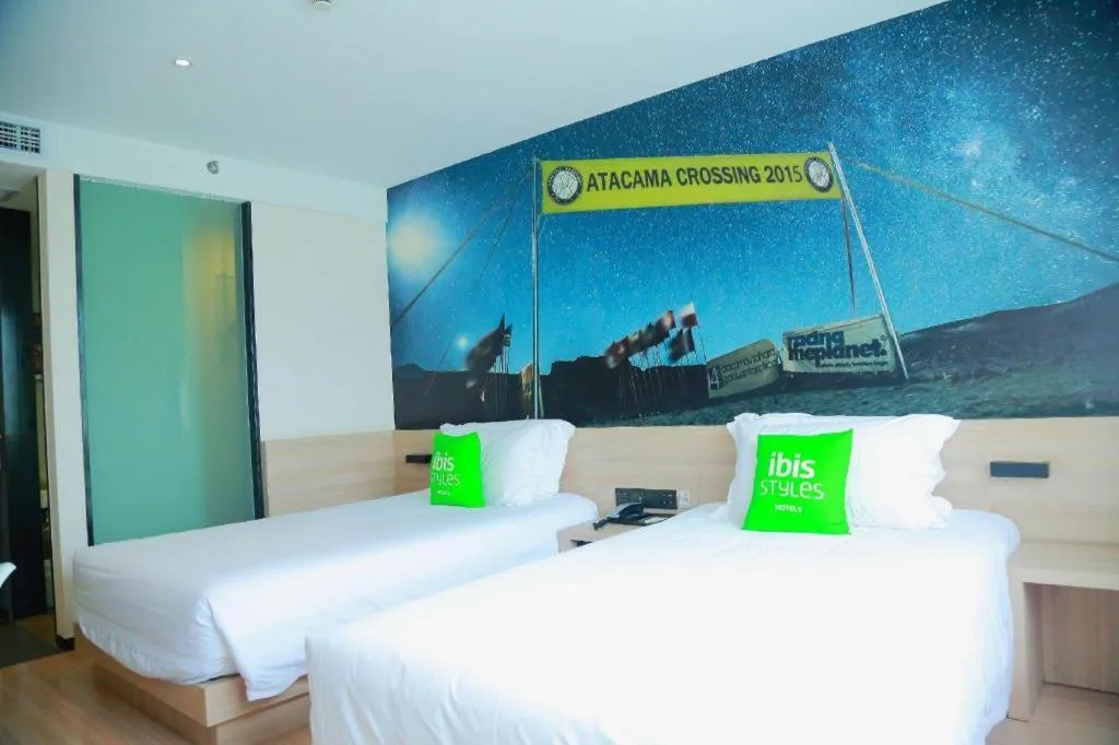 Bed in Ibis Styles Shanghai Qingpu Sports Center Hotel