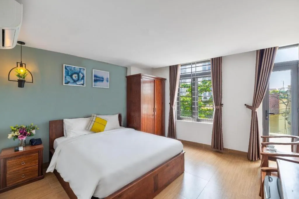 Bed in The Samson Boutique Hotel