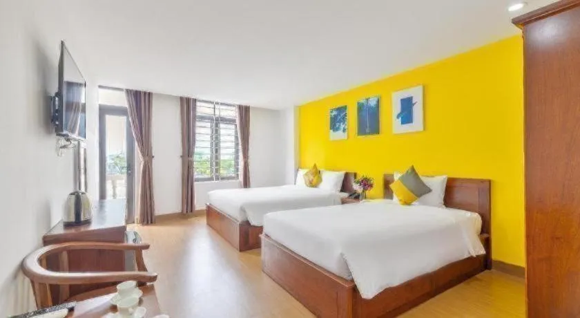 Bed in The Samson Boutique Hotel