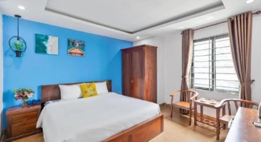 Bed in The Samson Boutique Hotel