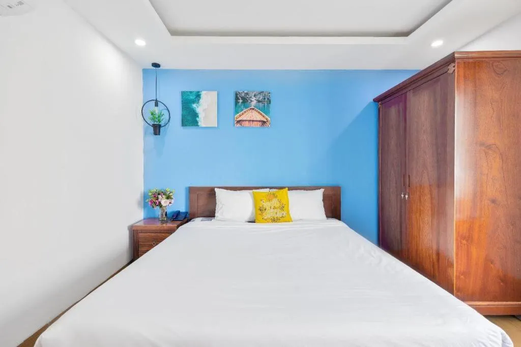 Bed in The Samson Boutique Hotel