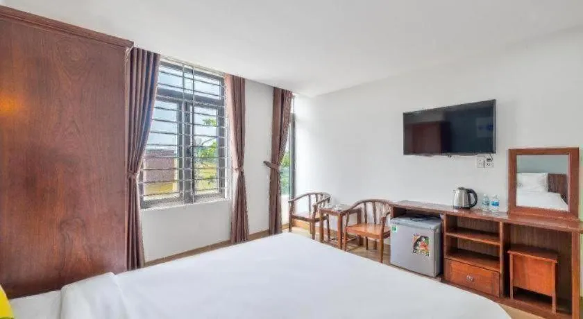 Bed in The Samson Boutique Hotel