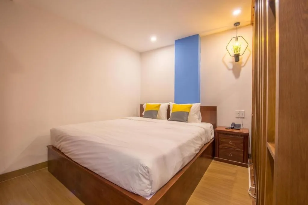 Bed in The Samson Boutique Hotel