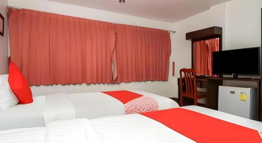 Bed in Hotel Jomtien View Paradise