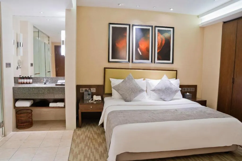 Bed in New Regent Hotel