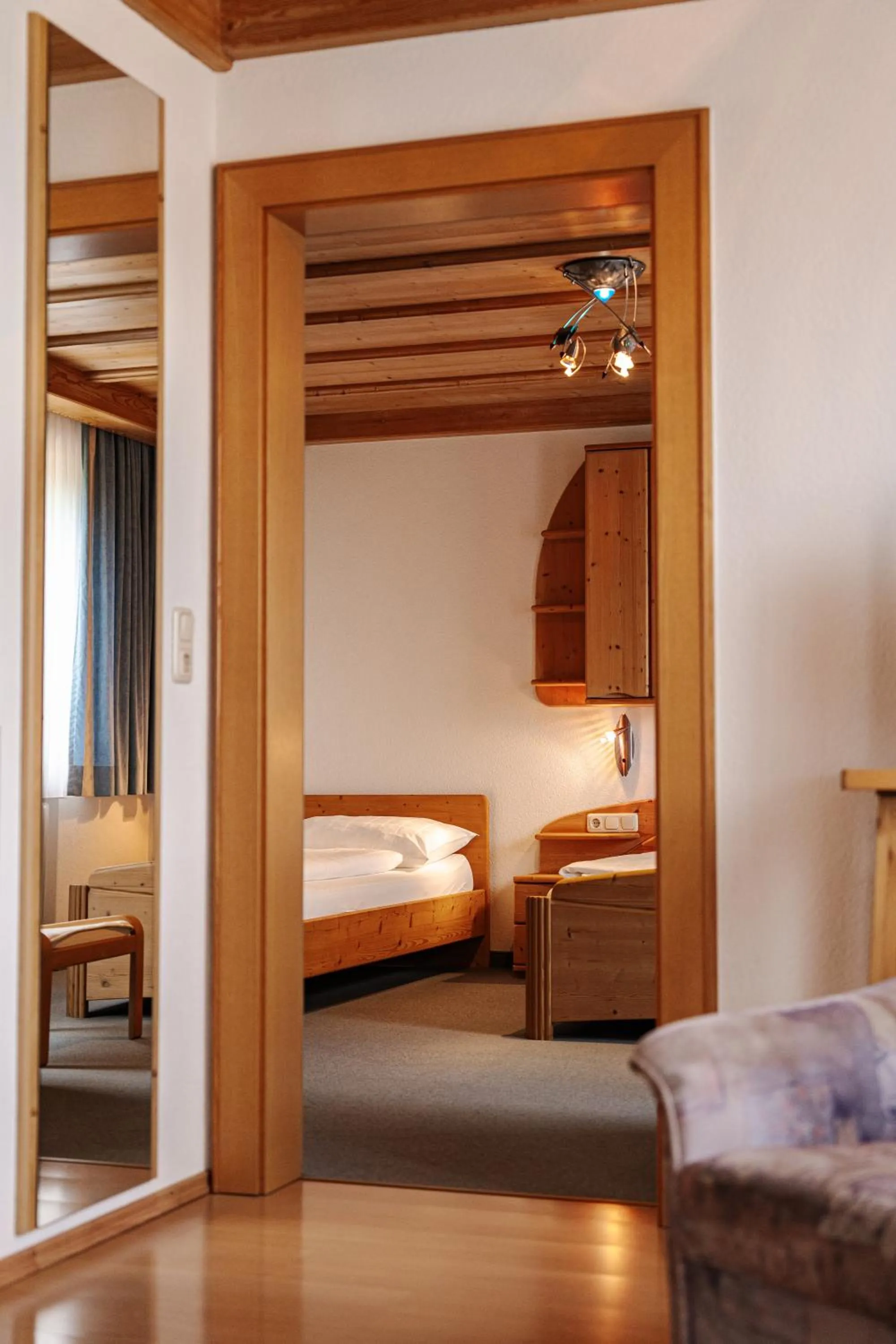 Photo of the whole room, Bed in Pension Schlossberg