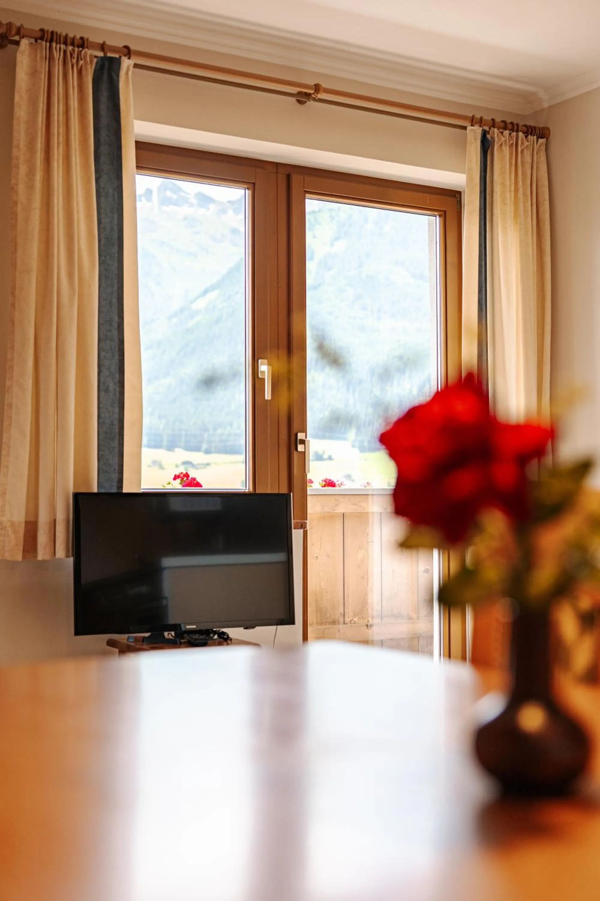 View (from property/room) in Pension Schlossberg