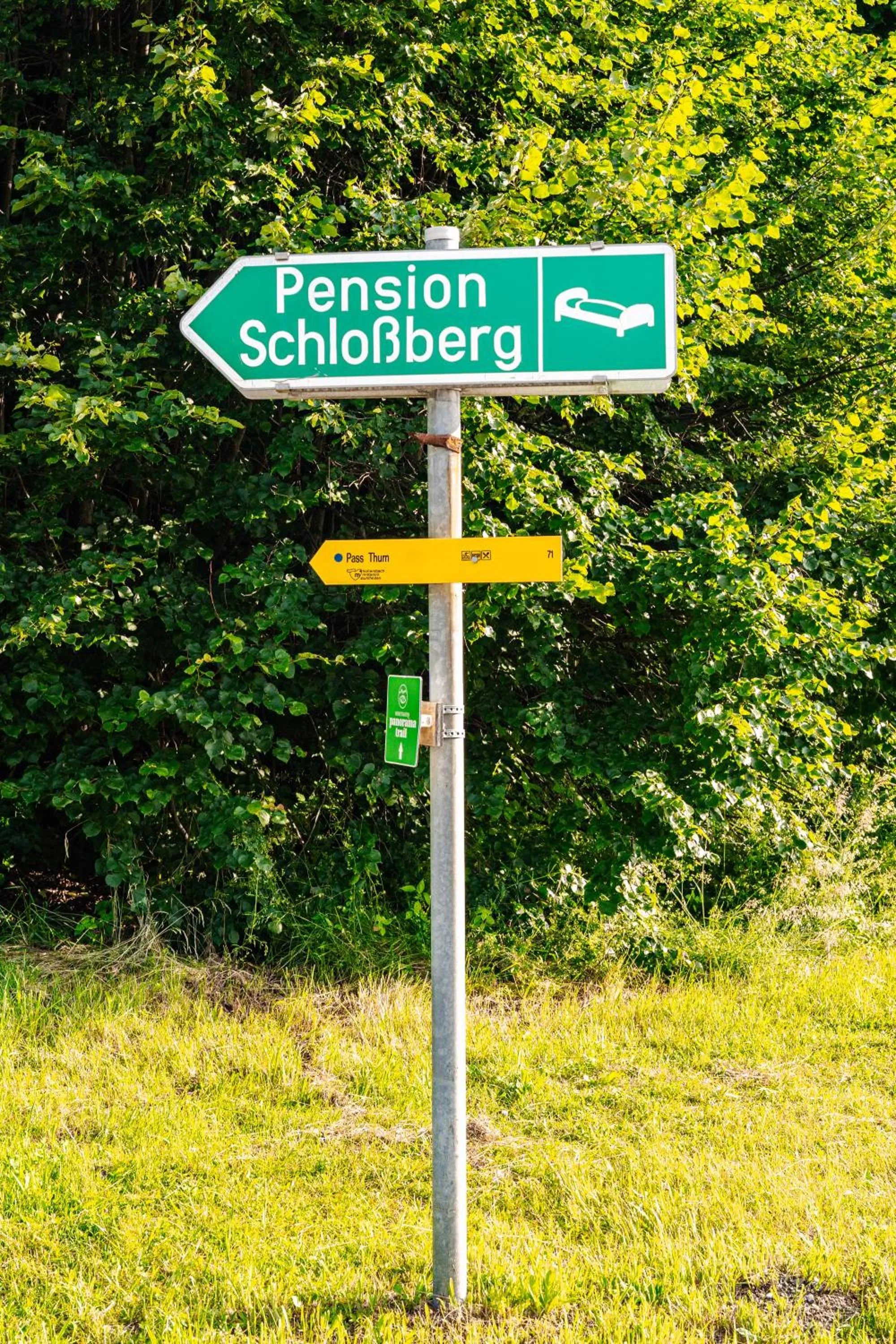 Street view in Pension Schlossberg