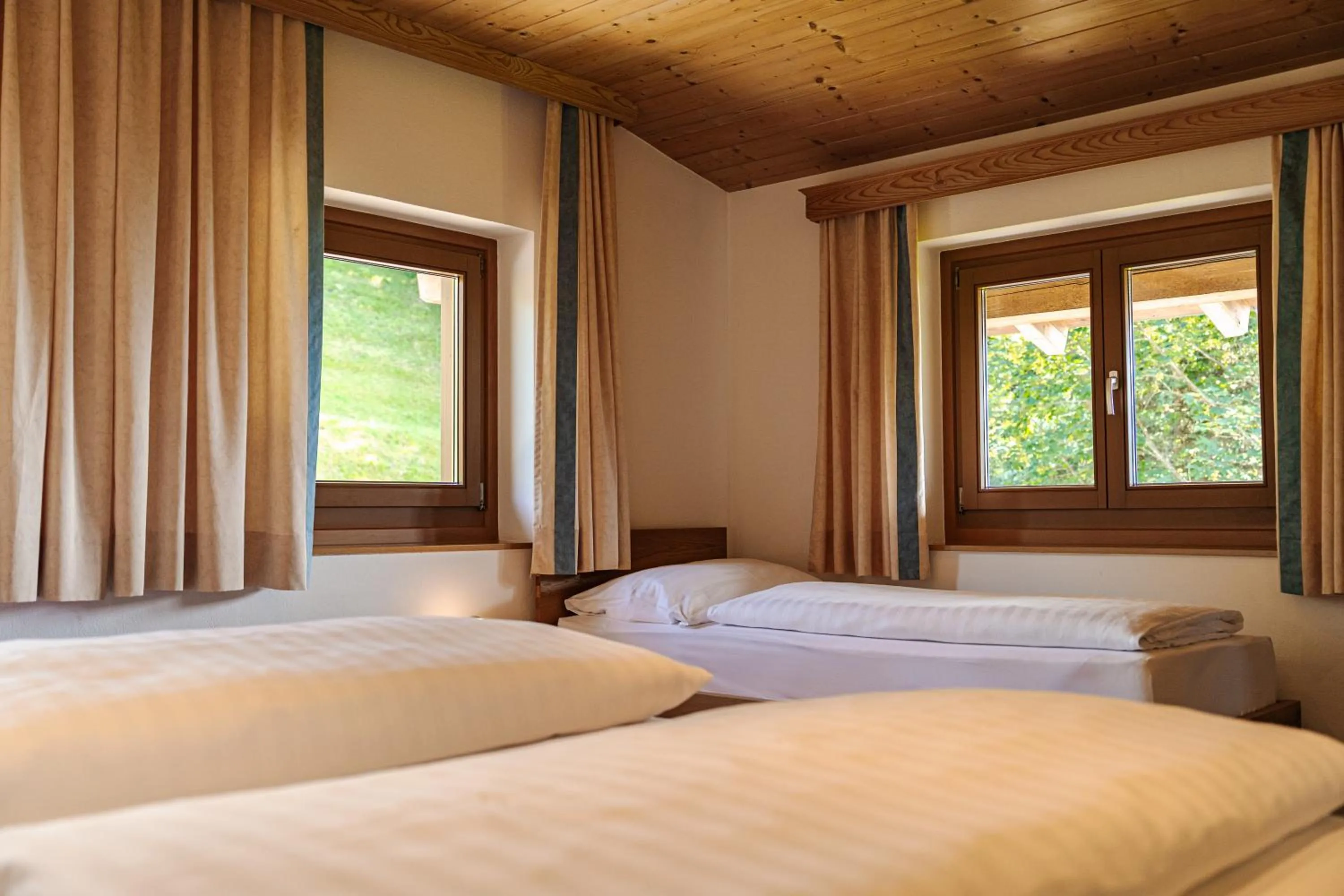 Bed in Pension Schlossberg