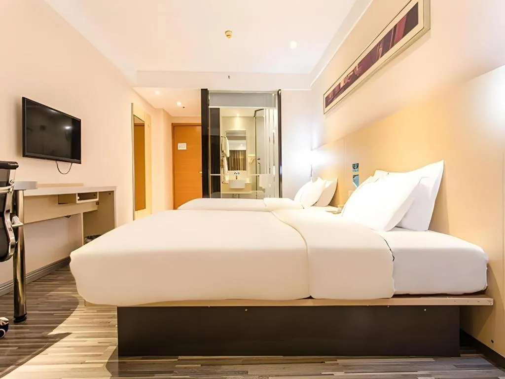 Bed in City Comfort Inn Beihai Hepu Bus Terminal