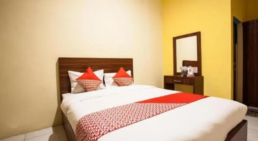 Bed in Hotel O Bunga Raya Residence