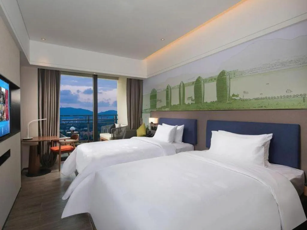Bed in Hampton by Hilton Sanya Weiming Lake Park