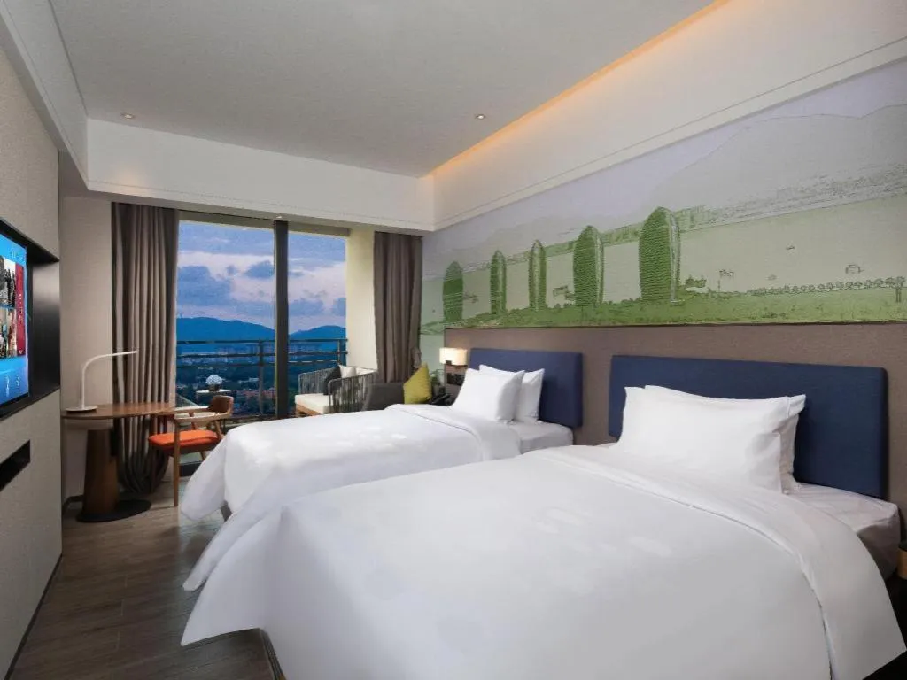 Bed in Hampton by Hilton Sanya Weiming Lake Park