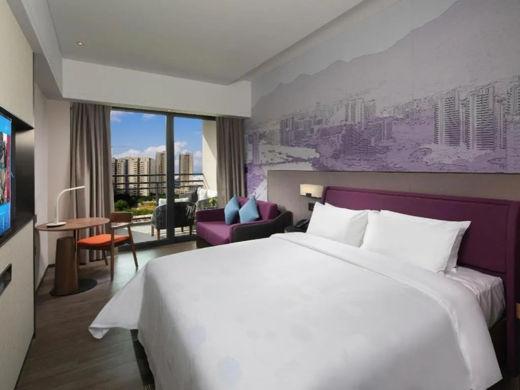 Bed in Hampton by Hilton Sanya Weiming Lake Park