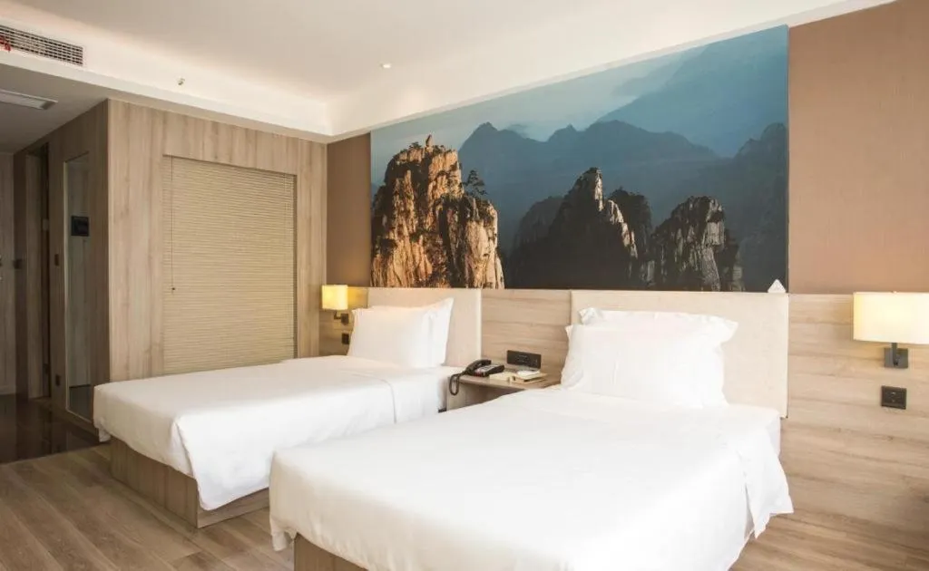 Bed in Atour Hotel Hefei Ma'Anshan Road