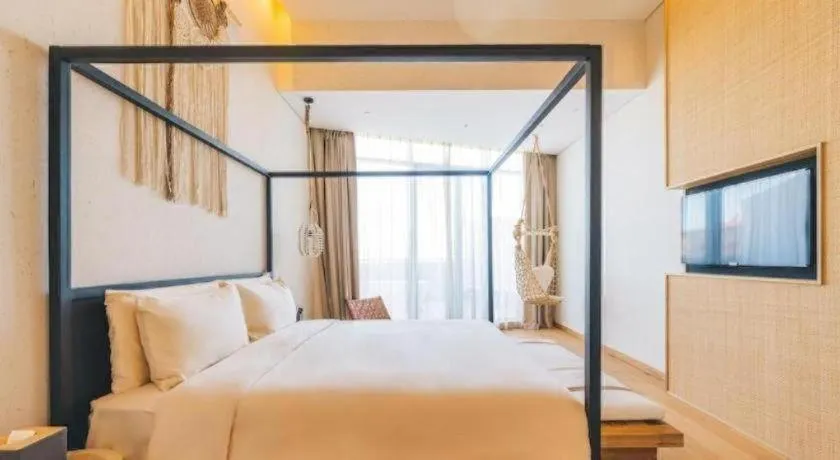 Bed in Atour Hotel Nantong Langshan Scenic Area