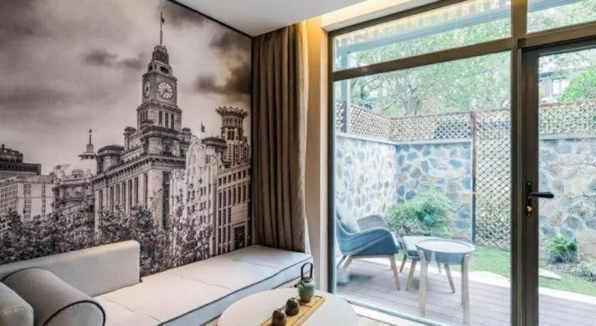 Bed in Atour Hotel Nantong Langshan Scenic Area