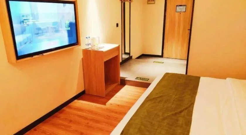 Bed in GreenTree Inn Lu'an Jin'an District Yuanda Xingfuli