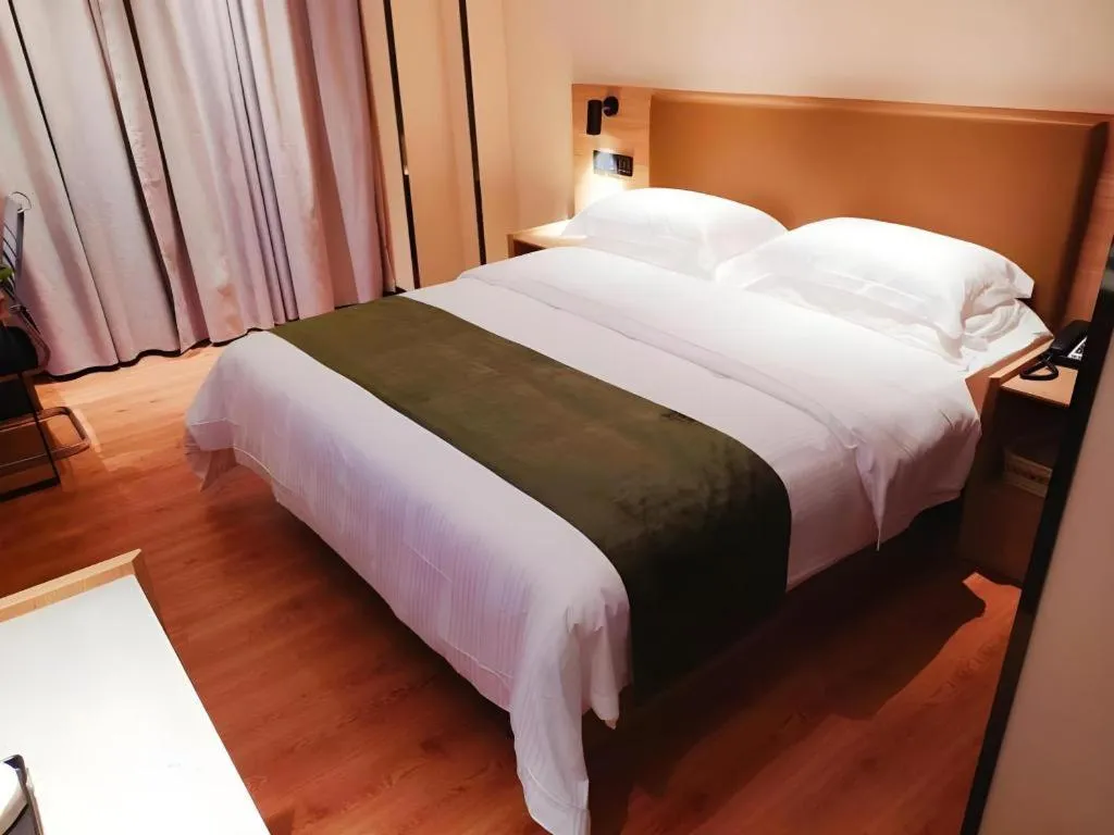 Bed in GreenTree Inn Lu'an Jin'an District Yuanda Xingfuli