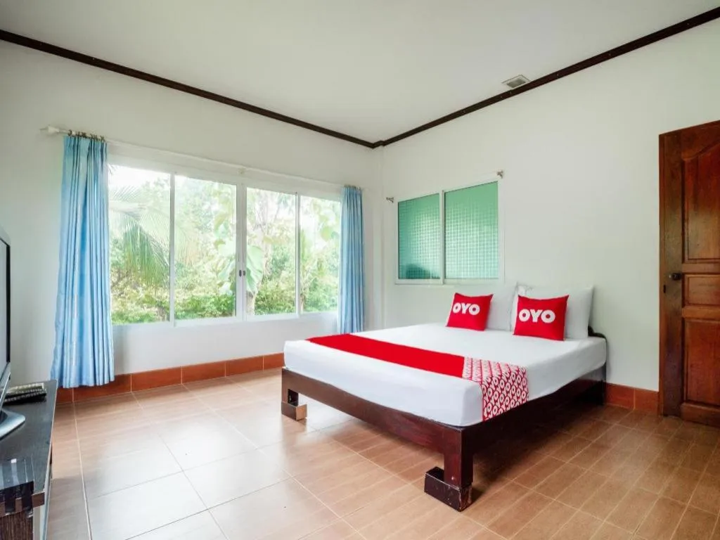 Bed in OYO 1036 Ban Bum Resort