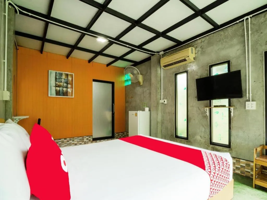 Bed in OYO 1036 Ban Bum Resort