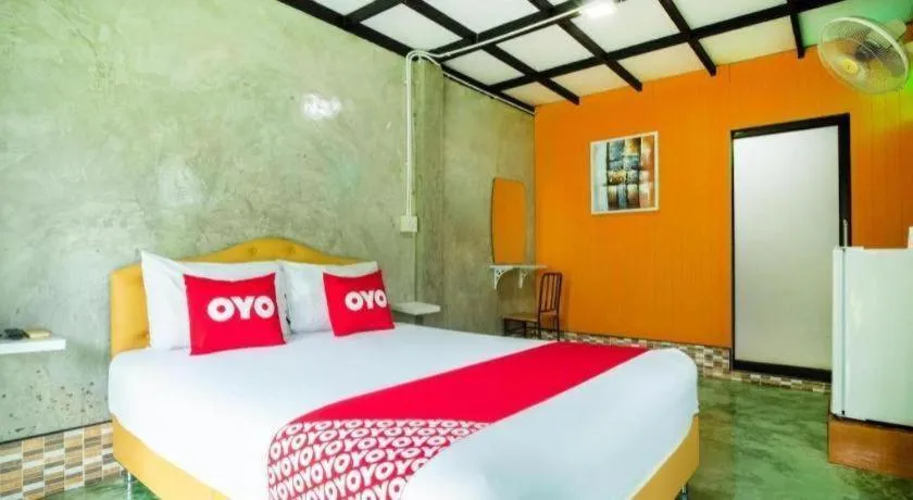 Bed in OYO 1036 Ban Bum Resort