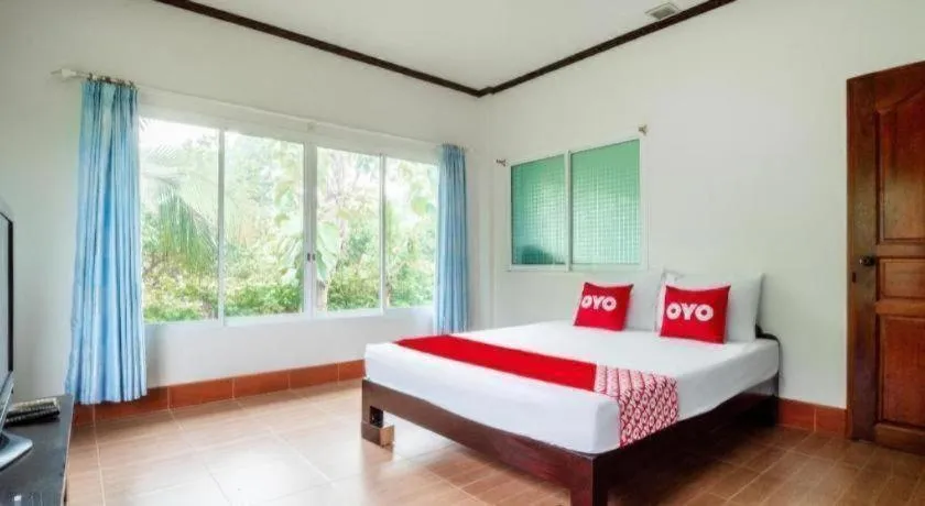 Bed in OYO 1036 Ban Bum Resort