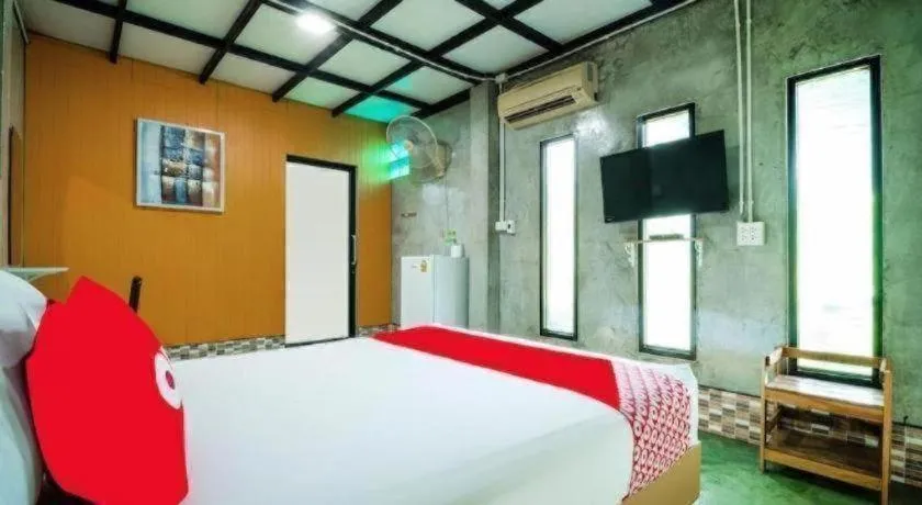 Bed in OYO 1036 Ban Bum Resort