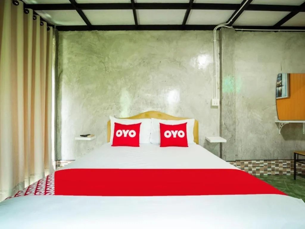 Bed in OYO 1036 Ban Bum Resort