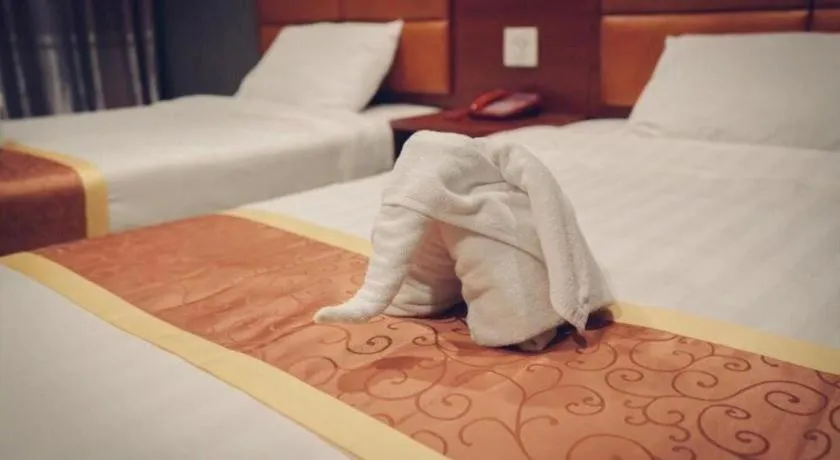 Bed in OYO 1130 CK Resort Pattaya