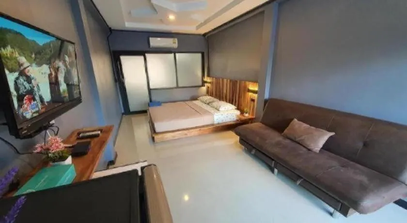 Bed in OYO 75305 T Park Pak Chong