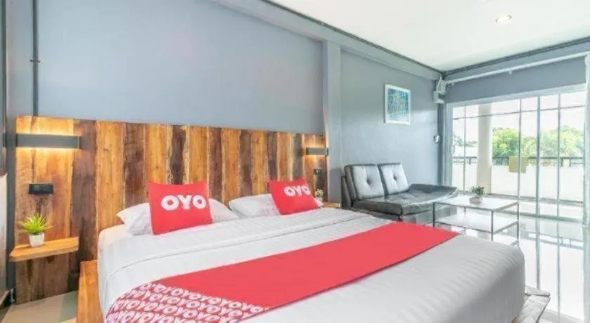 Bed in OYO 75305 T Park Pak Chong