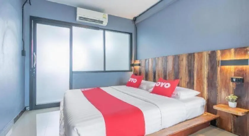 Bed in OYO 75305 T Park Pak Chong