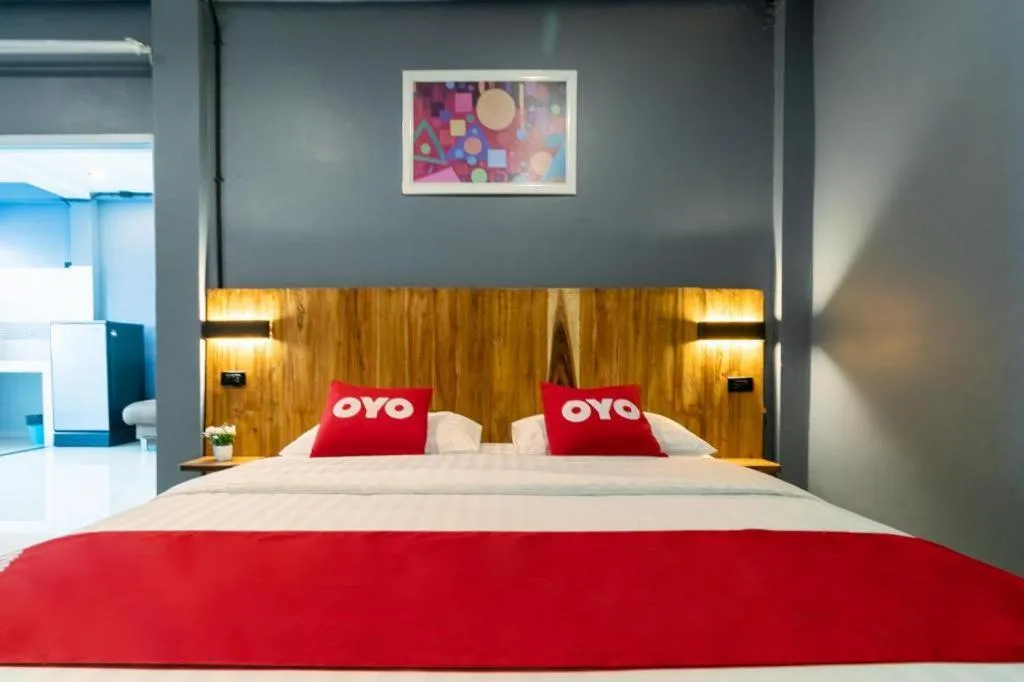 Bed in OYO 75305 T Park Pak Chong