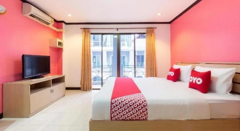 Bed in OYO 75327 Diyana Residence