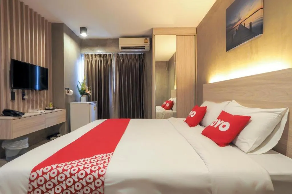 Bed in OYO 75368 Demadre Resort