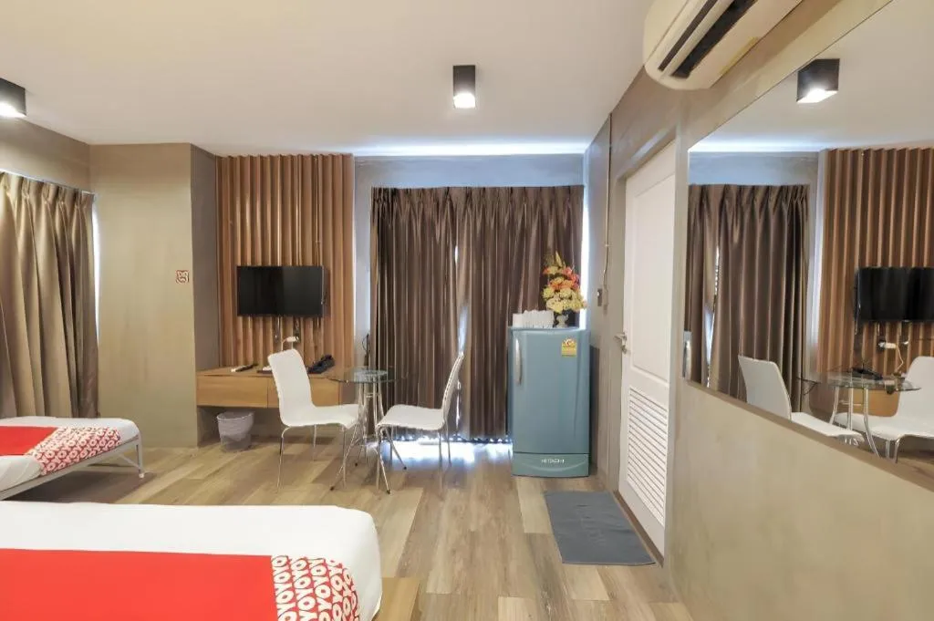 Bed in OYO 75368 Demadre Resort