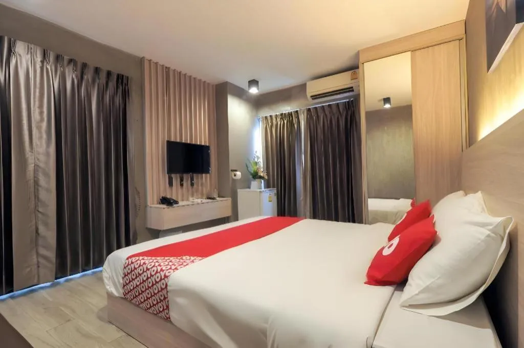 Bed in OYO 75368 Demadre Resort