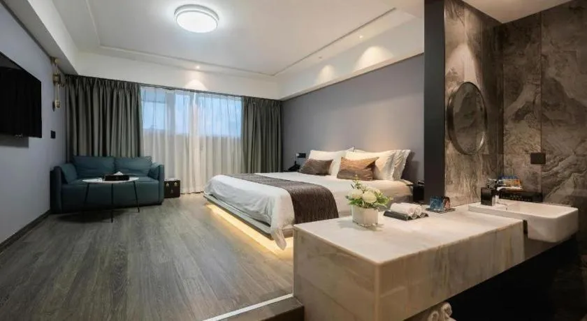 Bed in Taiyi International Hotel