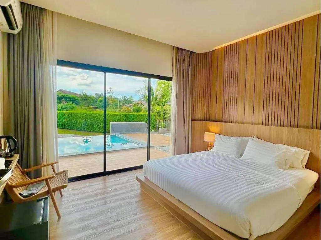 Bed in The Scandic Khao Yai