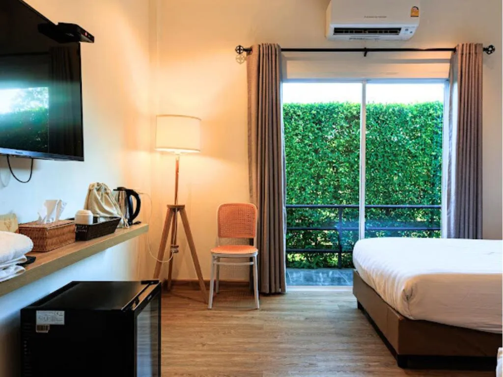 Bed in The Scandic Khao Yai