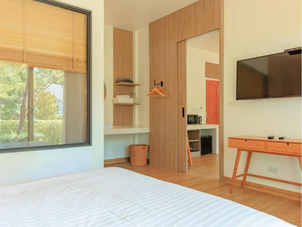 Bed in The Scandic Khao Yai