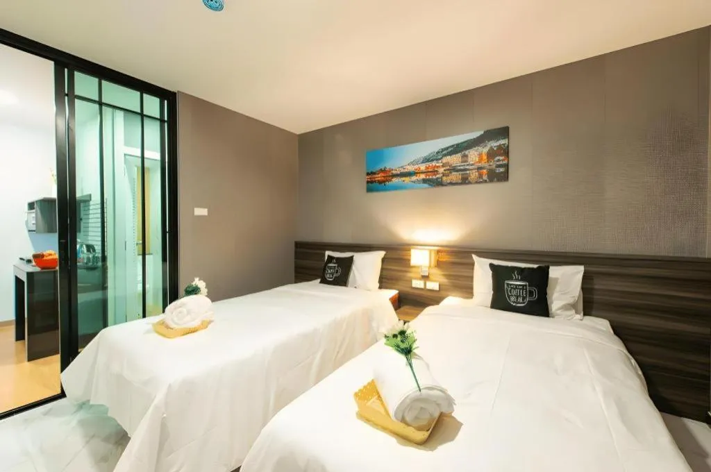 Bed in Metro Hotel Ratchada 36