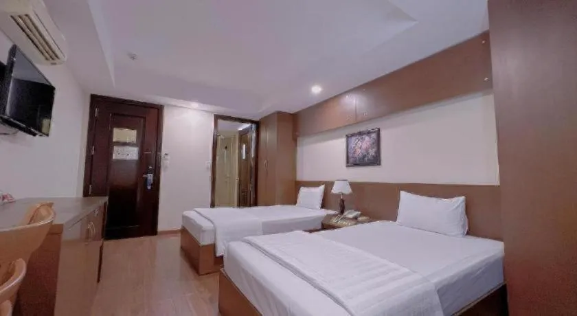 Bed in Nha Trang Crystal Hotel
